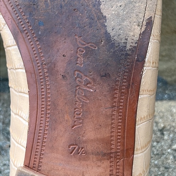 Sam Edelman  lior leather loafer in toasted almond size 7.5 - Picture 7 of 12